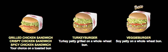 Burgers on Fatburger menu